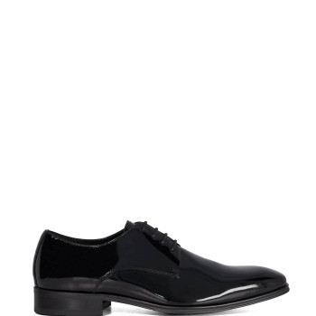 Patent Leather Derby Shoes