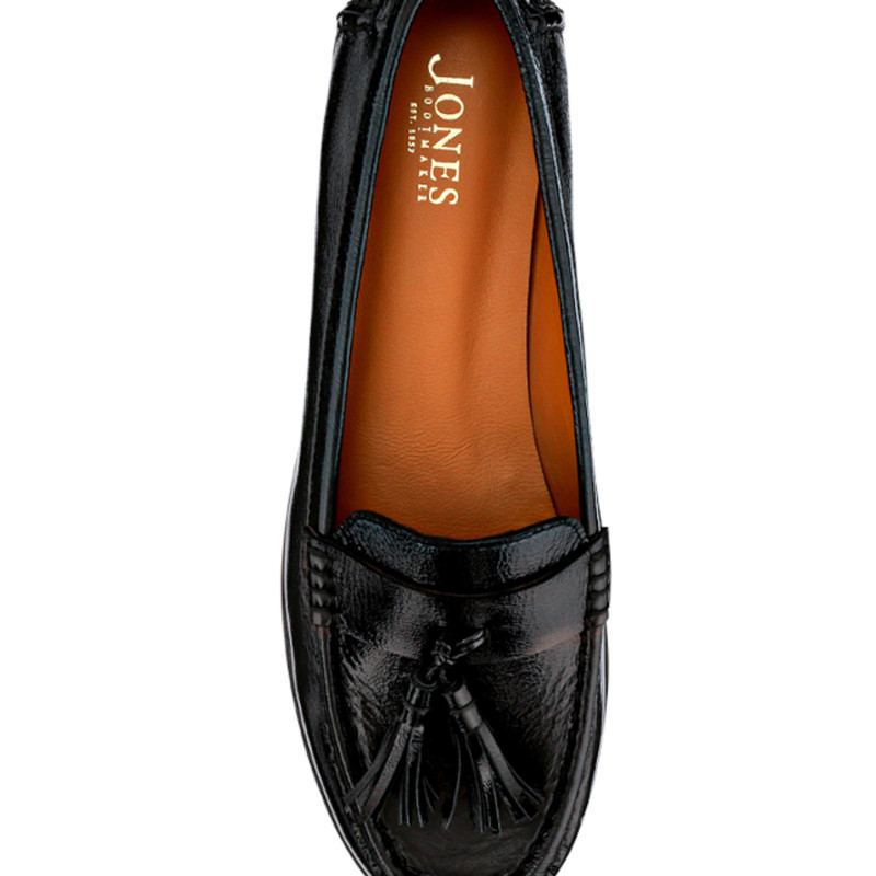 Patent Leather Tassel Loafers