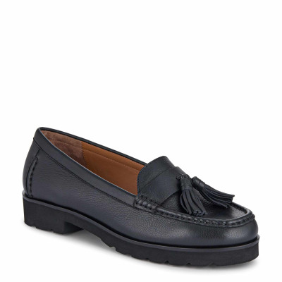Patent Leather Tassel Loafers