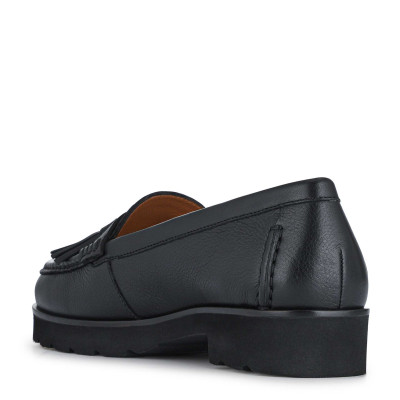 Patent Leather Tassel Loafers