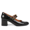 Patent Leather Double Strap Mary Jane Shoes