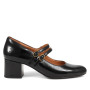 Patent Leather Double Strap Mary Jane Shoes