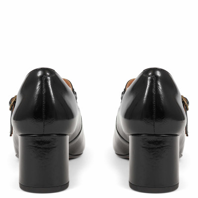 Patent Leather Double Strap Mary Jane Shoes
