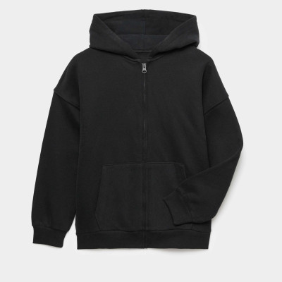 Cotton Rich Plain Hoodie (6-16 Yrs)