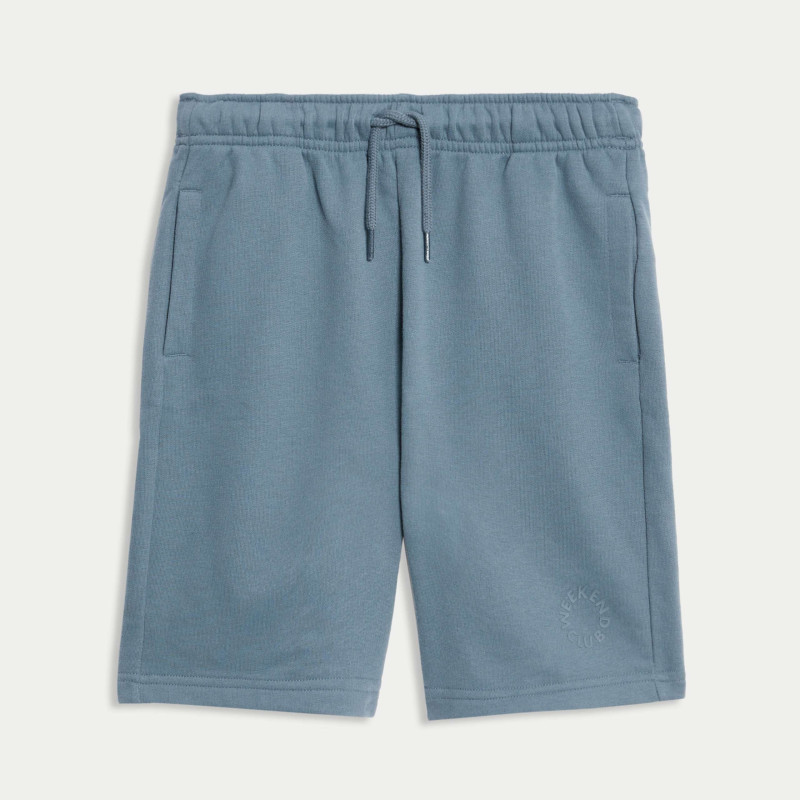 Cotton Rich Elasticated Waist Shorts (6-16 Yrs) Cotton Rich Elasticated Waist Shorts (6-16 Yrs)