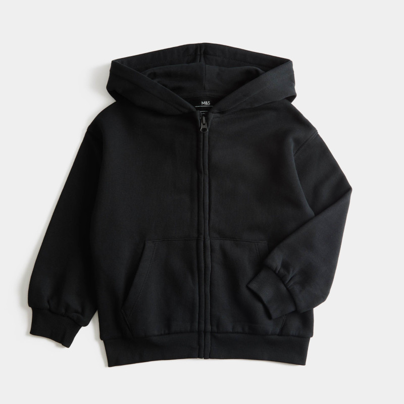 Cotton Rich Zip Hoodie (2-8 Yrs)