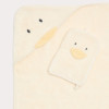 Pure Cotton Duck Towel and Mitt Set