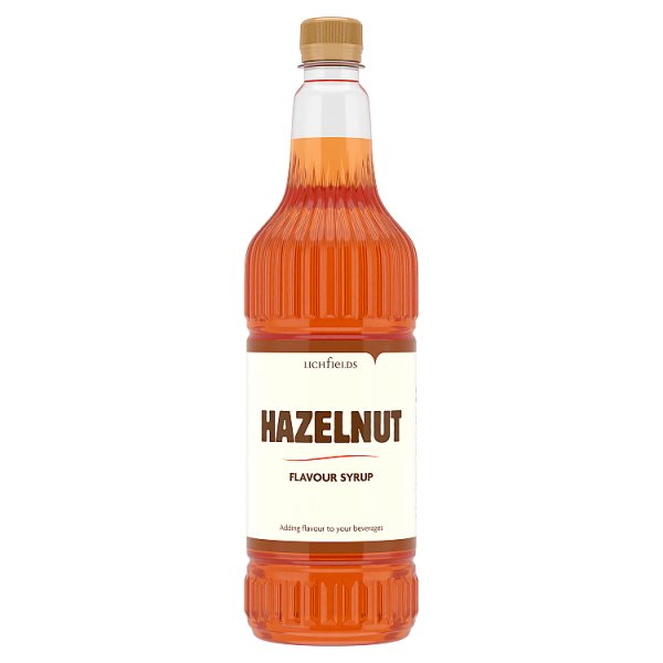 Lichfields Hazelnut Flavour Syrup 1 Litre (6 x 1ltr)
