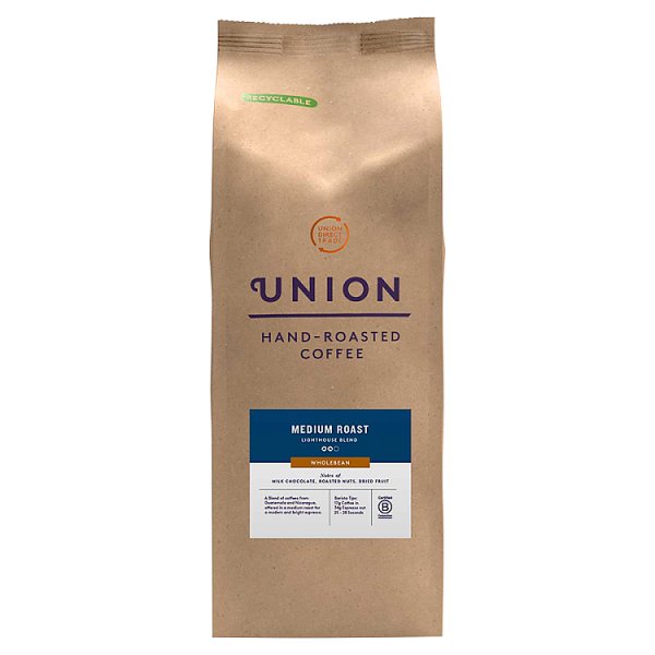 Union Hand-Roasted Coffee Lighthouse Blend Medium Roast (6 x 1kg)