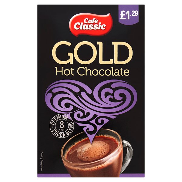 Cafe Classic Gold Hot Chocolate 8 x 25g (200g) (8 x 200g)