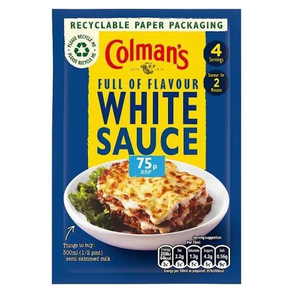 Colman's White Sauce Mix 25 g Enhance Dishes Colman's White Sauce Mix 25 g Enhance Dishes