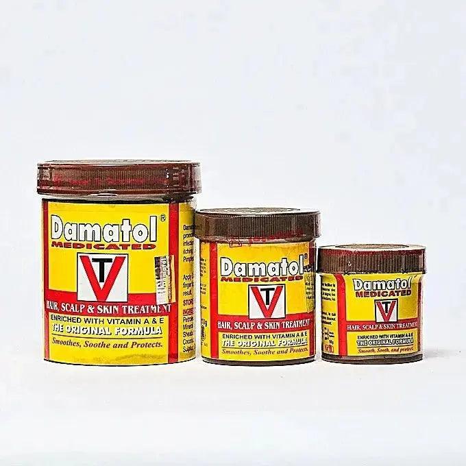 Damatol Medicated Skin Treatment Damatol is medicated