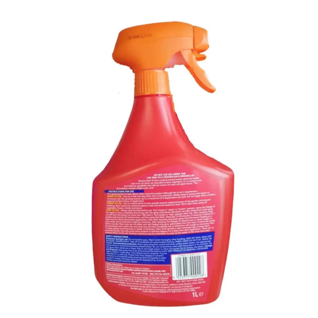 Resolva Path and Drive 2 in 1 Weed Killer, 1 Litre