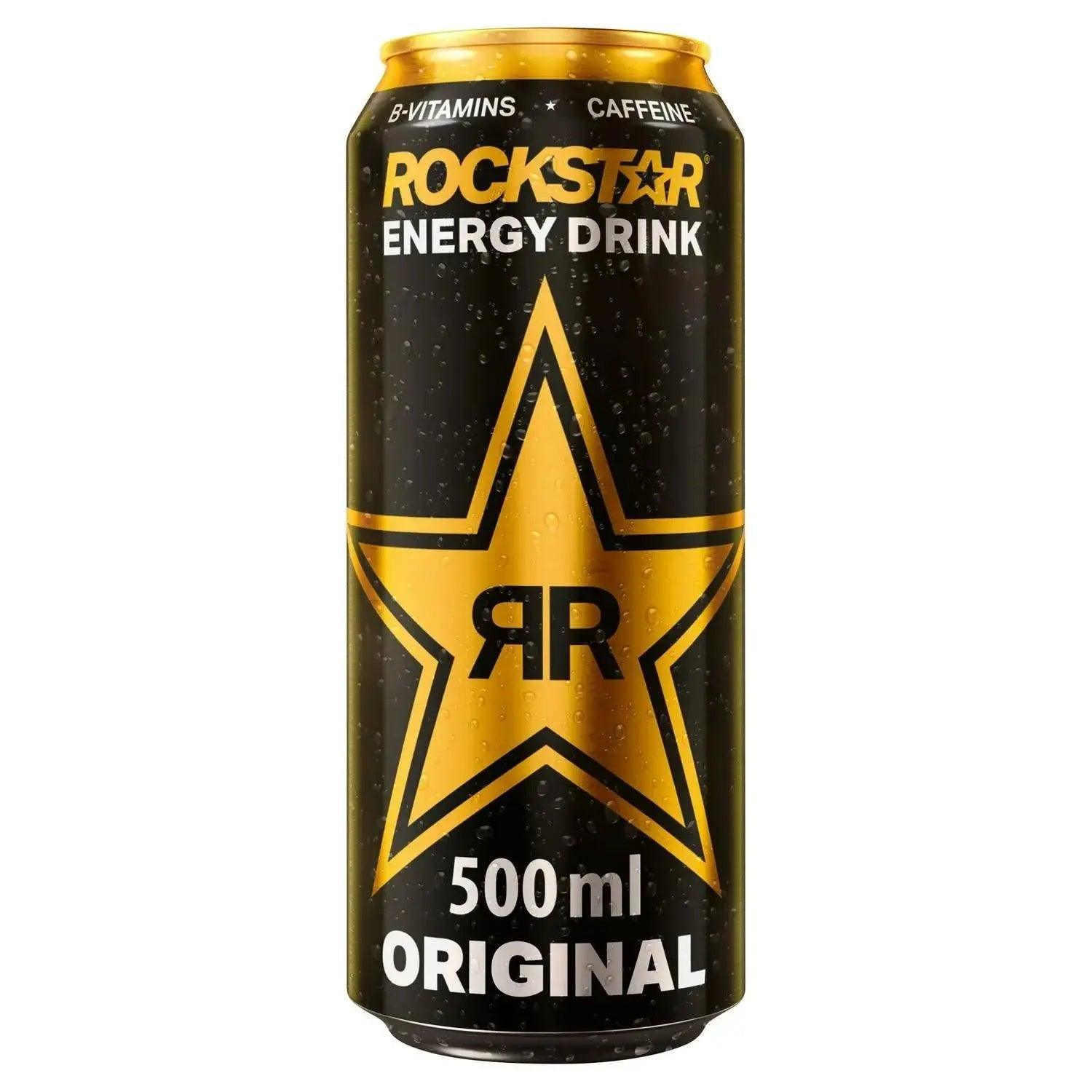 Rockstar Energy Drink Original 500ml (Case of 12) Rockstar Energy Drink Original 500ml (Case of 12)