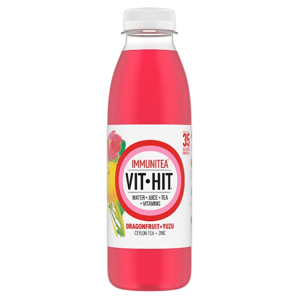 Vit Hit Immunitea Dragonfruit + Yuzu 500ml (12 x 500ml) Vit Hit Immunitea Dragonfruit + Yuzu 500ml (12 x 500ml)