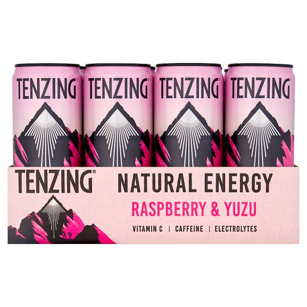 Tenzing Raspberry & Yuzu Natural Energy 12 x 330ml (12 x 330ml) Tenzing Raspberry & Yuzu Natural Energy 12 x 330ml (12 x 330ml)