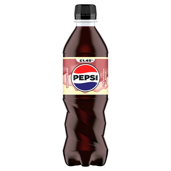 Pepsi Cola Cream Soda Flavour Bottle PMP 500ml (12 x 500ml) Pepsi Cola Cream Soda Flavour Bottle PMP 500ml (12 x 500ml)