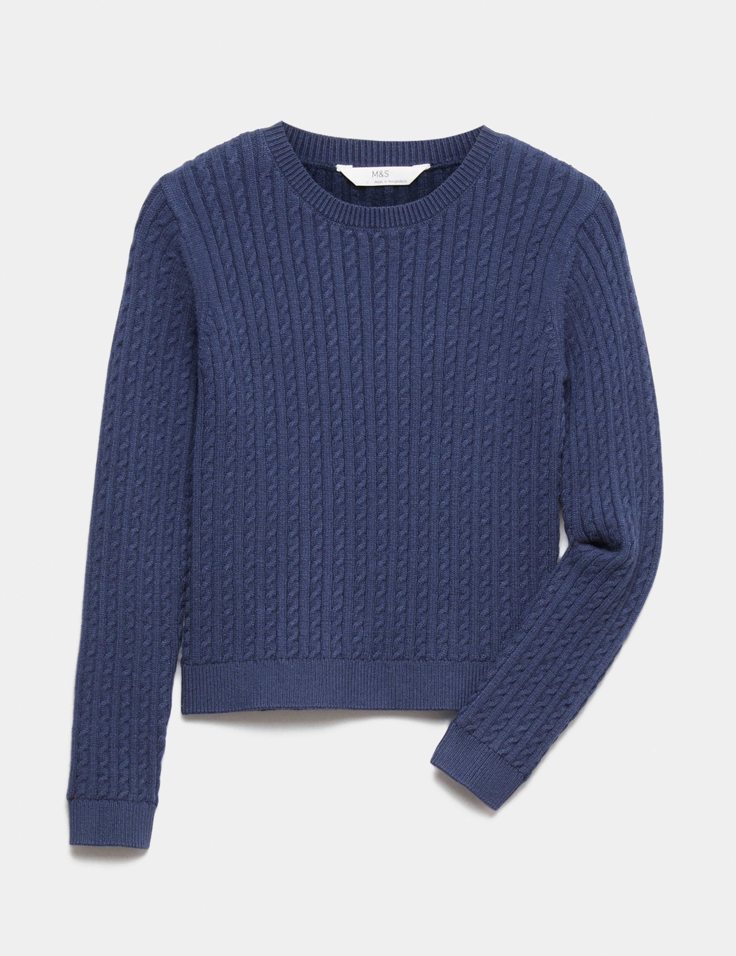 Cable Knit Jumper (6-16 Yrs)