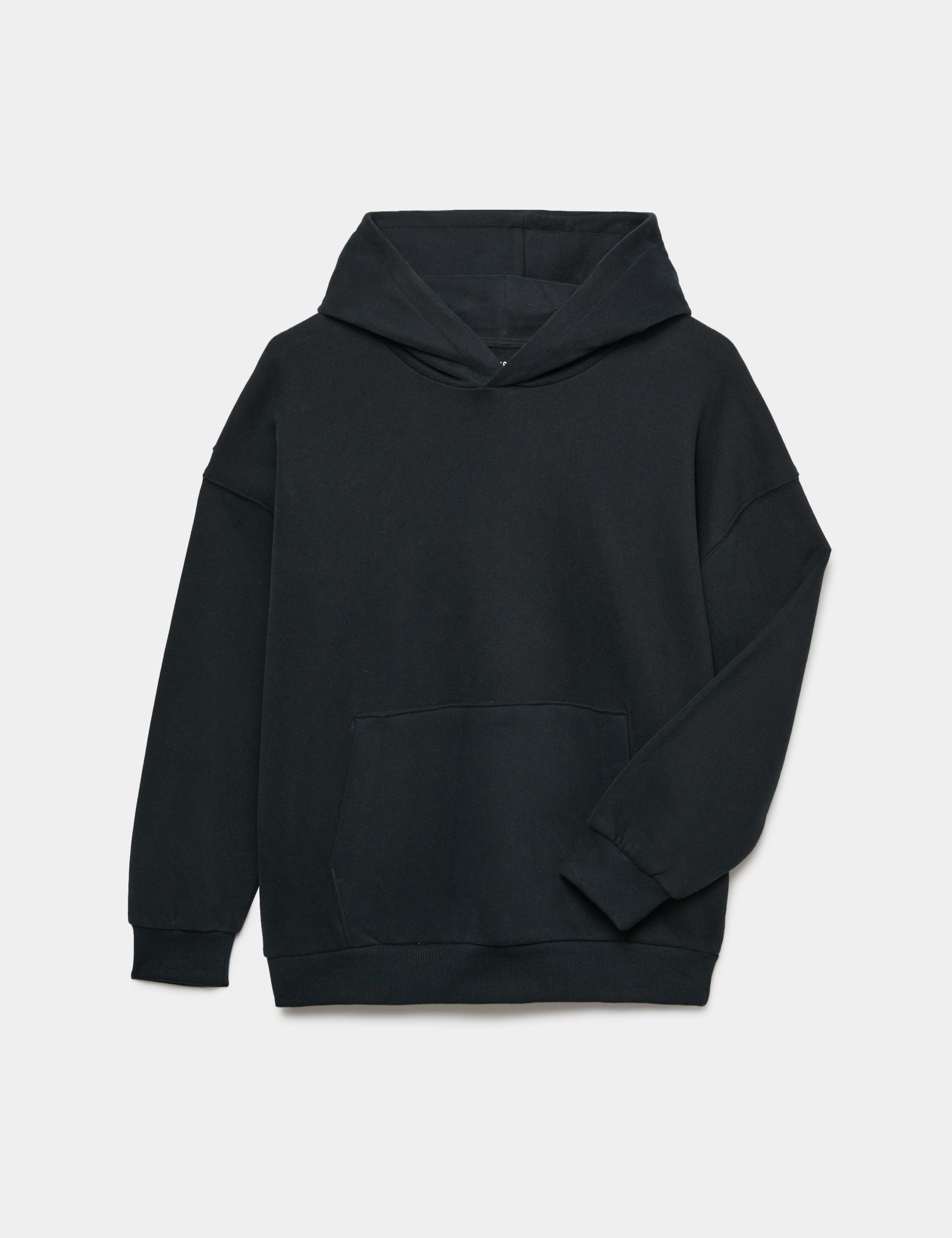 Cotton Rich Plain Hoodie (6-16 Yrs)